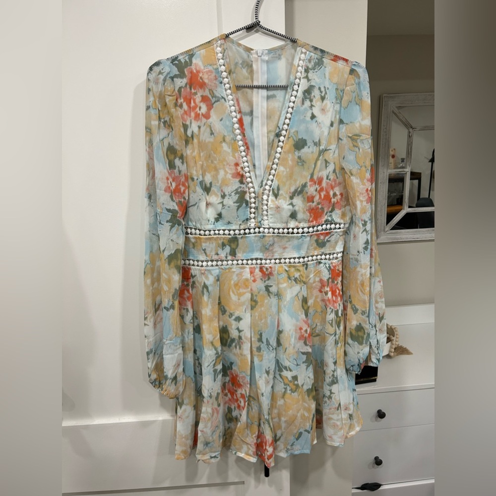 Floral summer dress by HelloMolly. Size small - fits a little big.